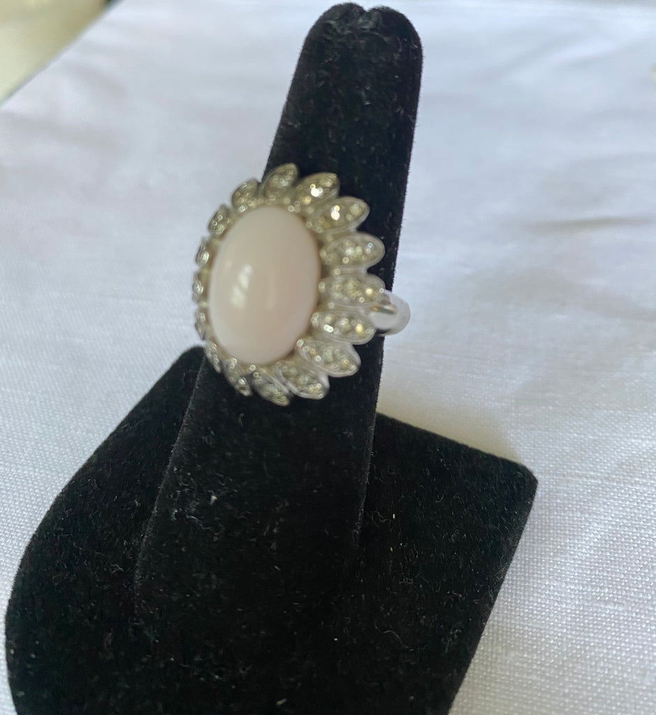 Mazer Pink Ring Adjustable up to Sz 6.5
